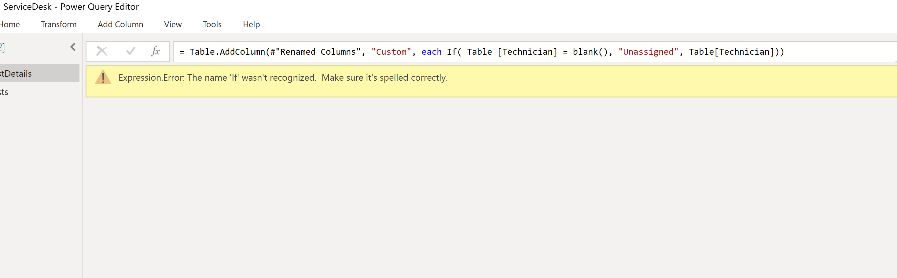 Solved: If an entry in a row is blank (null) can I set a d ...