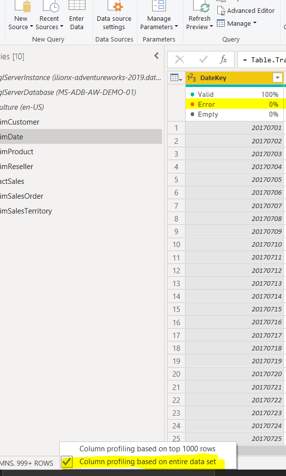 Power BI Service - schedule refresh error - Type m... - Microsoft ...