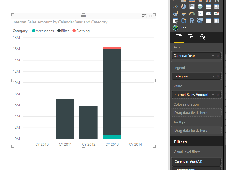 Solved: Stacked Column Chart with two variables - I don't ...