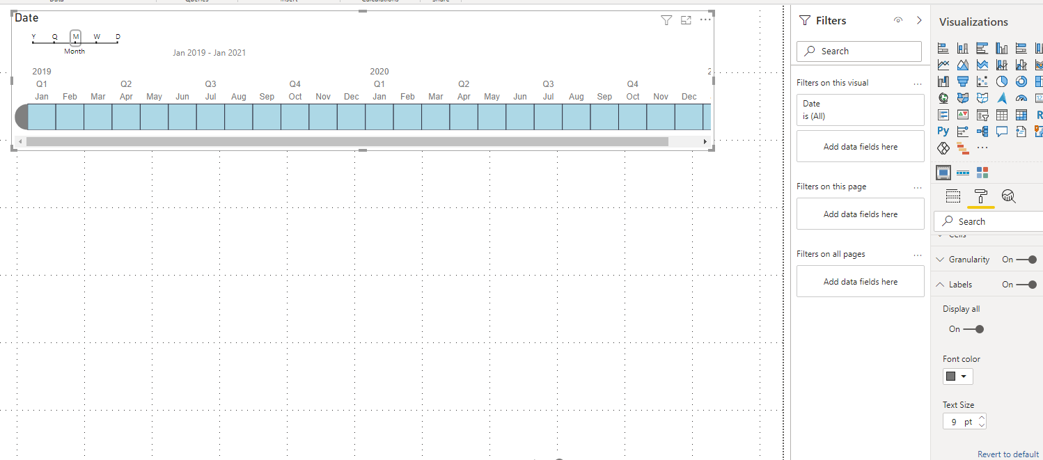 Solved: Is it possible to create a custom Date slicer on P ...
