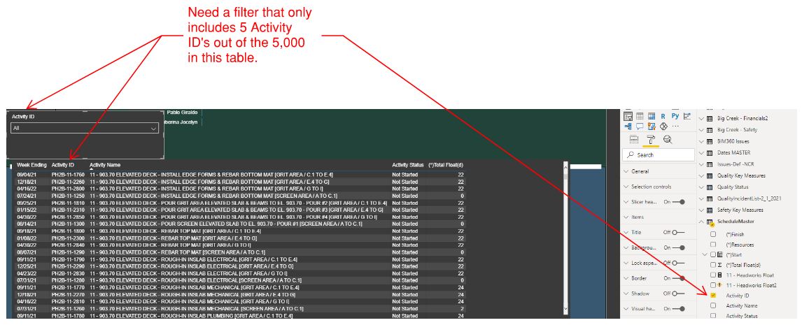 Solved: Filter table - Microsoft Fabric Community