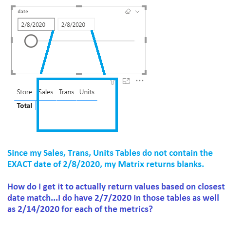 Date Range Slicer Used: How To Show Values Based o... - Microsoft ...