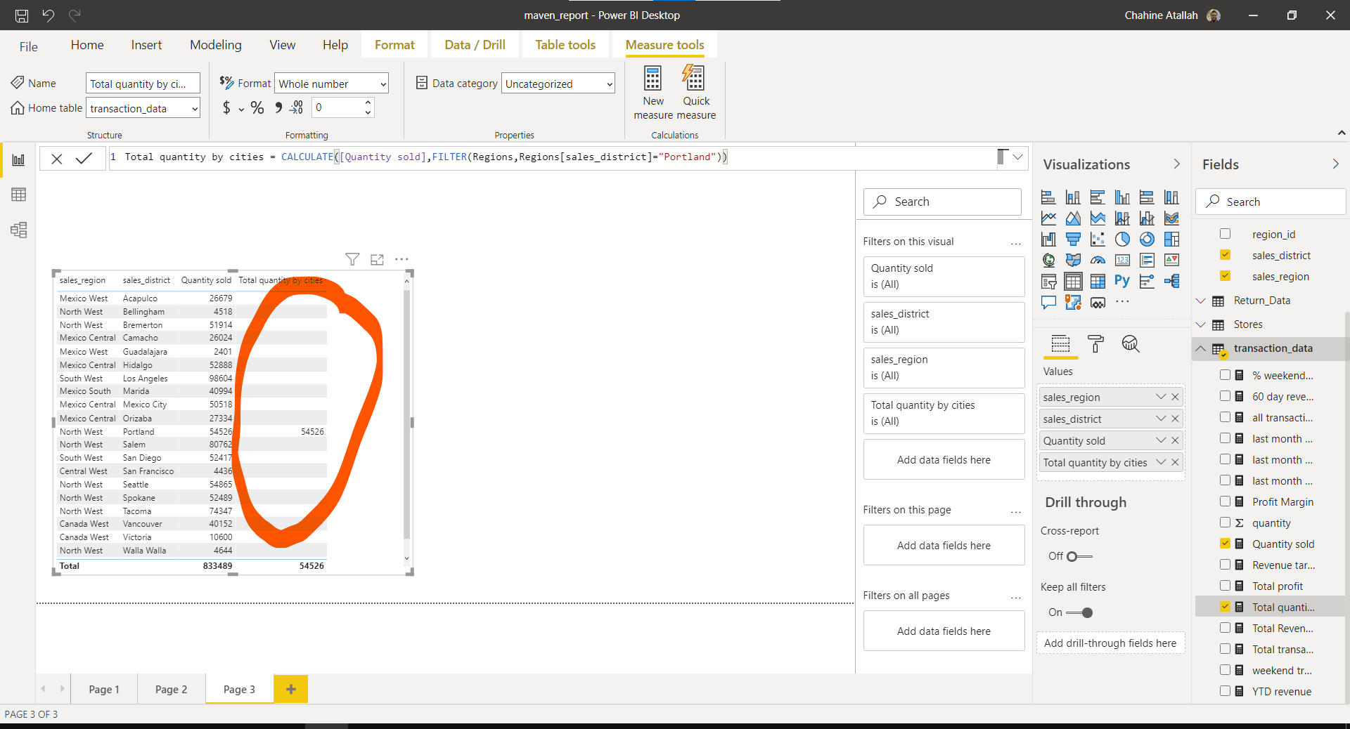 Solved: calculate function - Microsoft Fabric Community