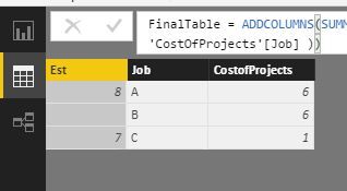 Joining two tables (left outer join), one is from source other is created with summarize.JPG
