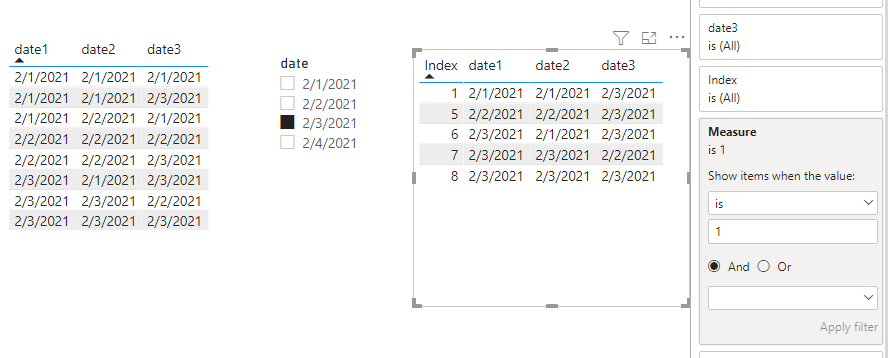 Solved: Multiple dates - Microsoft Fabric Community