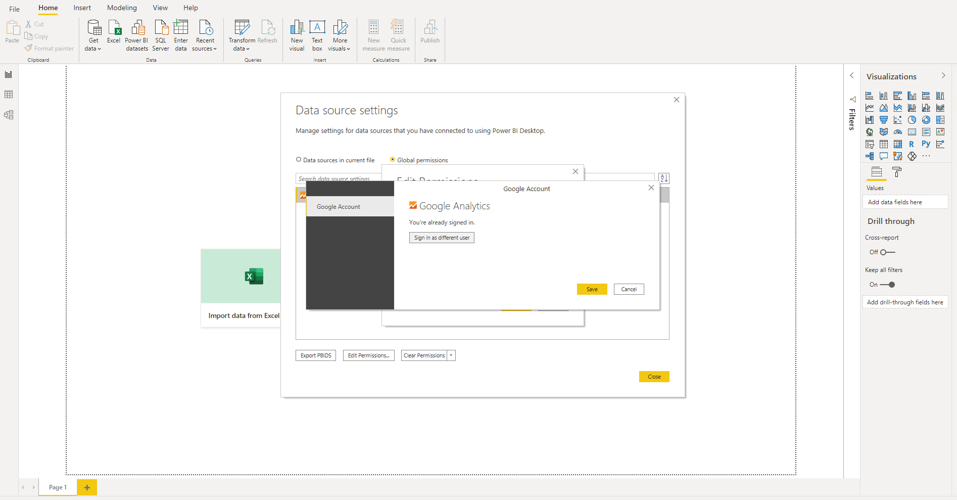 Expression Error - Google Analytics - Microsoft Fabric Community