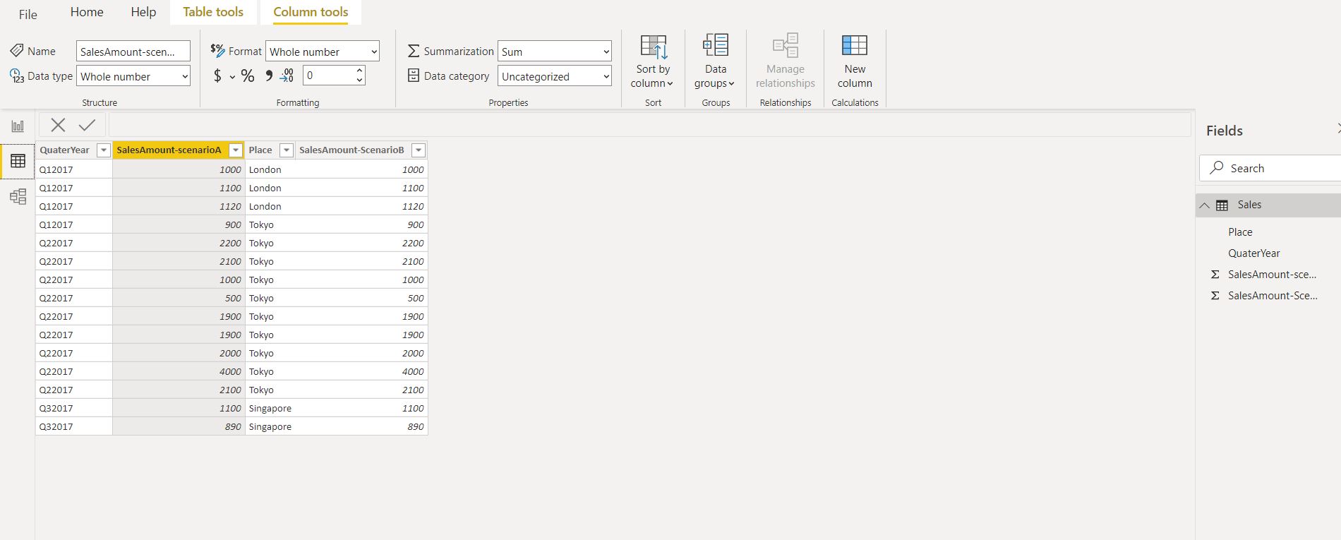 Solved: How can use the same filter to filter same columns ...