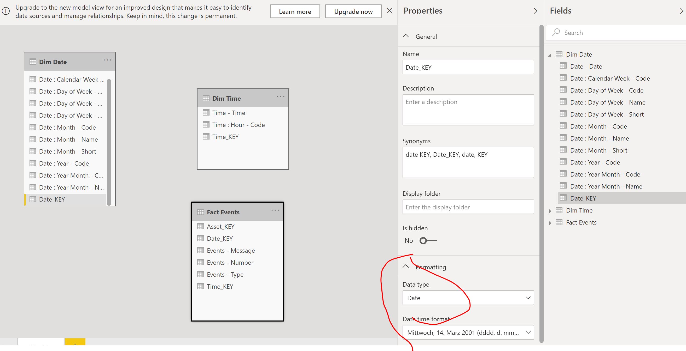 Relationship between date columns - Microsoft Fabric Community