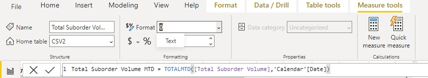 Solved: Cannot Select Format in Measure Tools - Microsoft Fabric Community