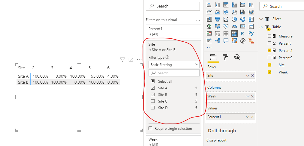 Solved: Filtering in Matrix - Microsoft Fabric Community