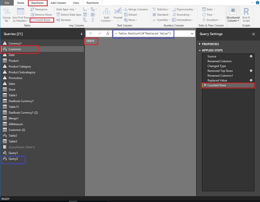 Row count at each step in Query (Power BI Desktop) .jpg