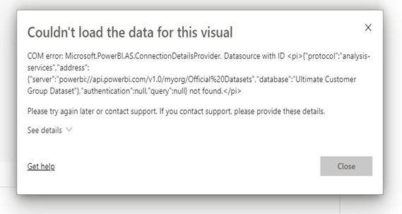 Solved: Data Set Connection - Microsoft Fabric Community