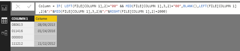 Solved: Date Formatting MMDDYY from text - Microsoft Fabric Community
