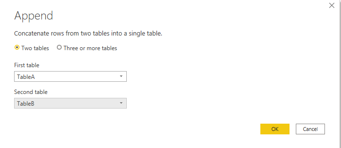 Solved: Dividing two columns from different tables and add ...