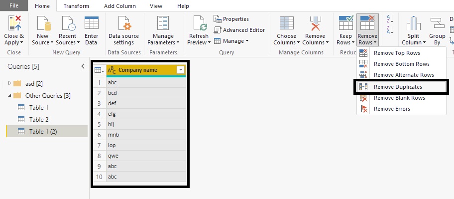 Solved: Comparing two tables, results return from only one - Microsoft ...