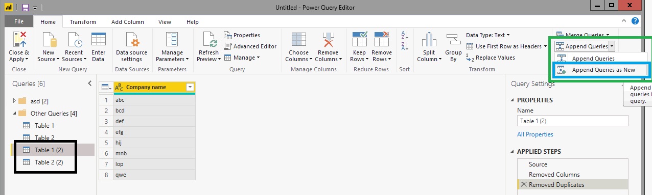 Solved: Comparing two tables, results return from only one - Microsoft ...