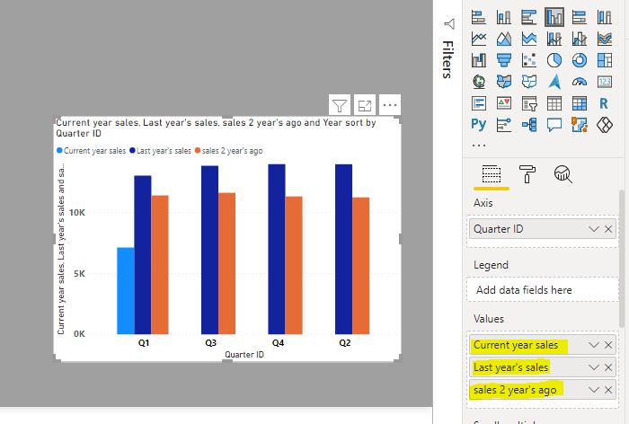 How to show individual bars in a group - Microsoft Fabric Community