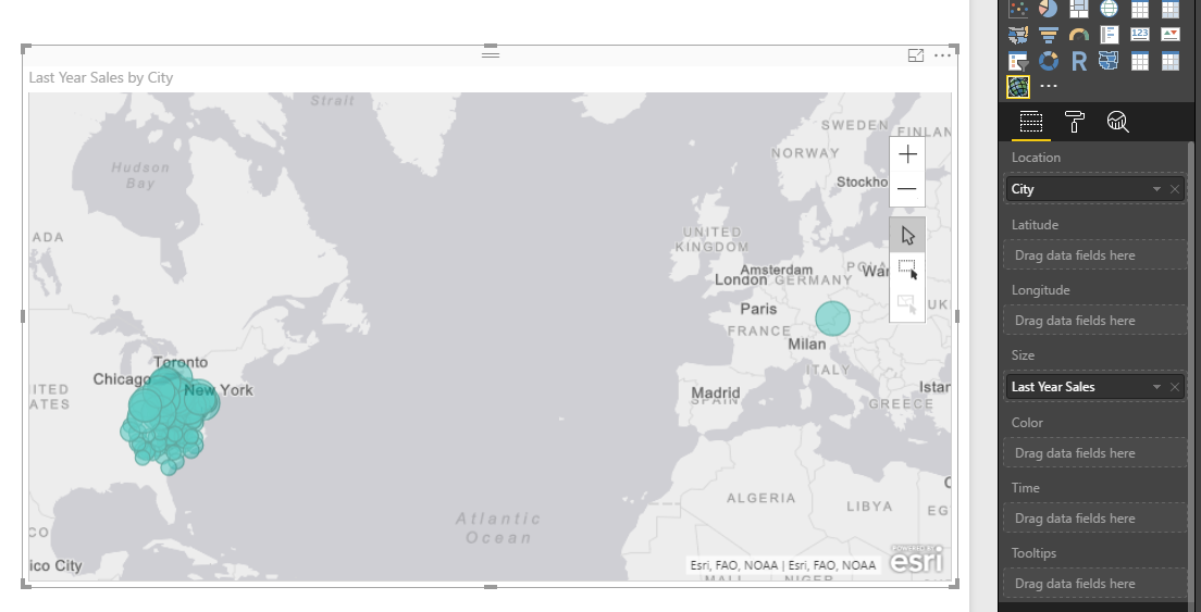 ArcGIS - BLANK MAP - Microsoft Fabric Community