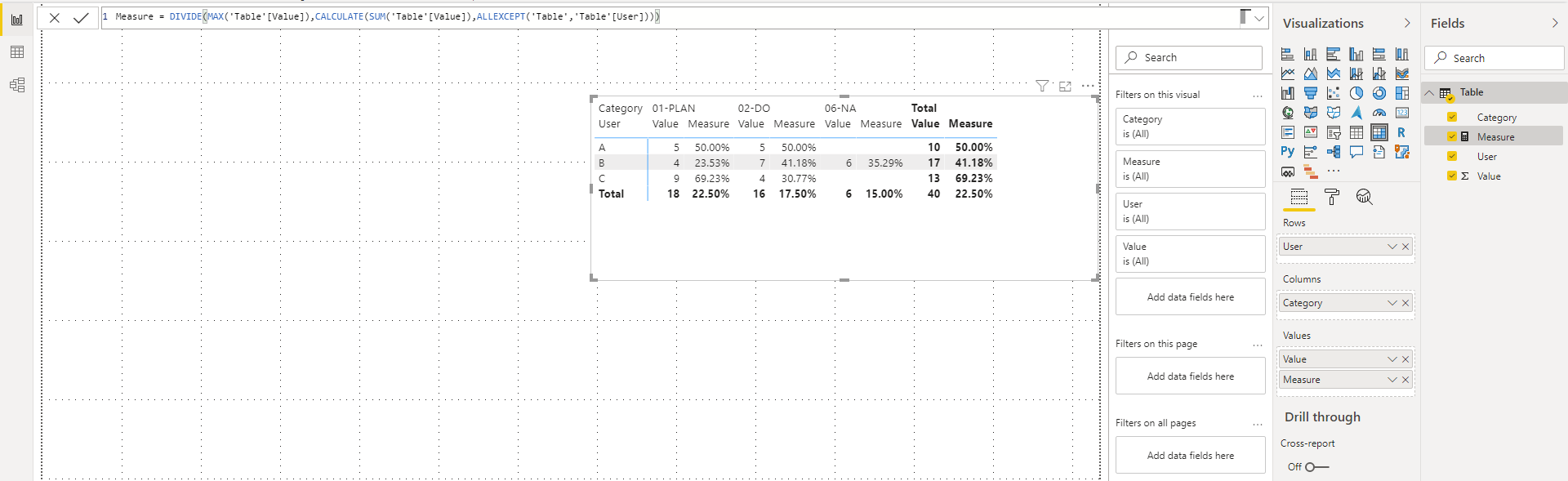 How to add one calculated column matrix column - Microsoft Fabric Community