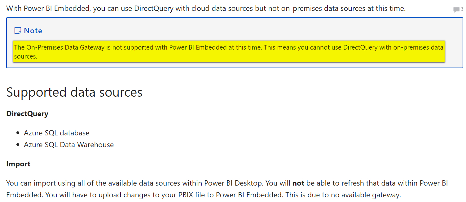 Powerbi embeded report does not work with direct q... - Microsoft ...