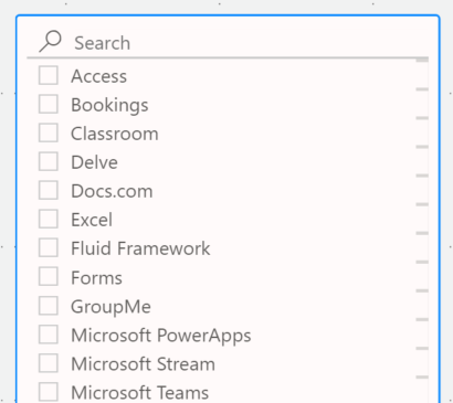 How to use a Table for page filtering - Microsoft Fabric Community