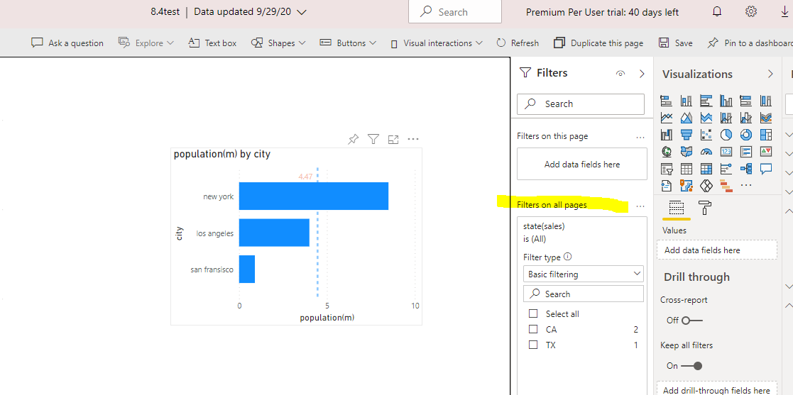 Solved: Filters Sync in Power BI Online - Microsoft Fabric Community