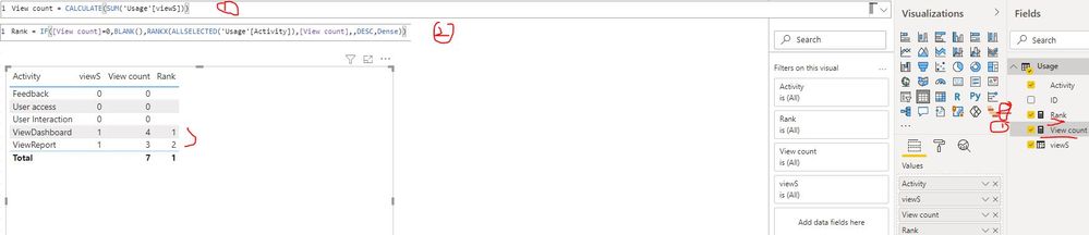 How to get ranks based on power BI report views.JPG