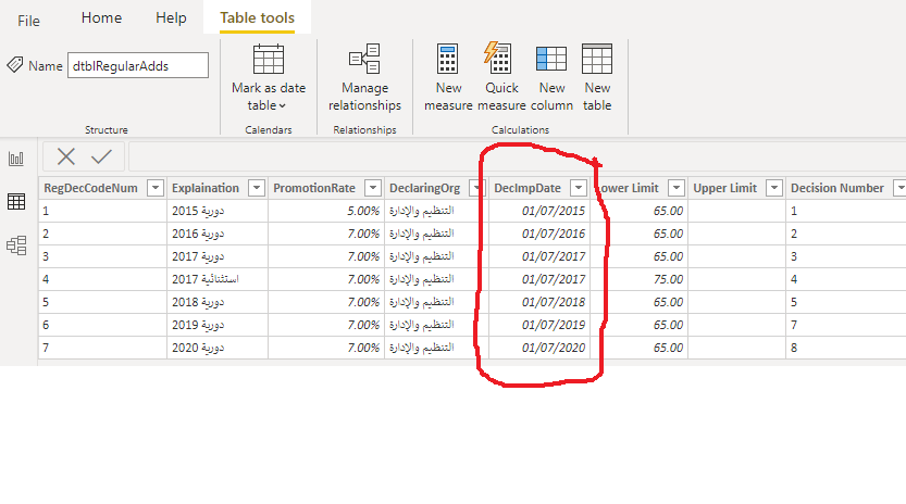 filter dimension tables and make calculation from ... - Microsoft ...