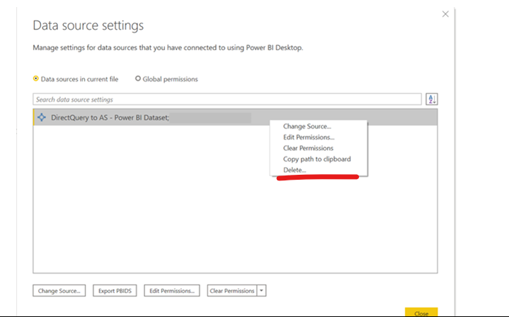Solved: Composite Model - Cannot delete - Microsoft Fabric Community