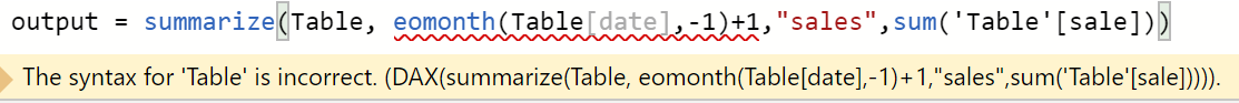 Solved: Export the result of dax as a new table - Microsoft Fabric ...