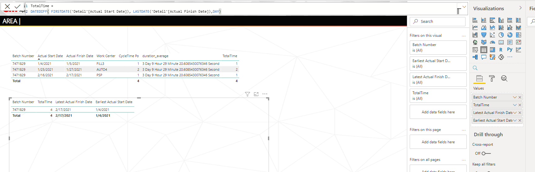 Solved: Total dates between a set of dates. - Microsoft Fabric Community