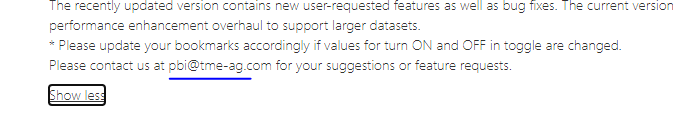 Solved: TME Toggle Switch not working?? - Microsoft Fabric Community