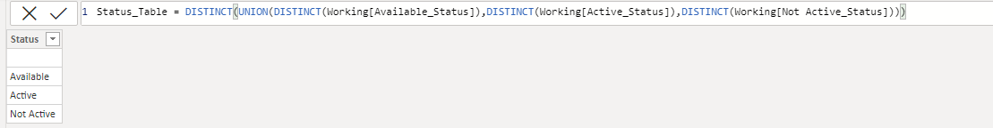 Solved: Slicer from 3 different columns - Microsoft Fabric Community