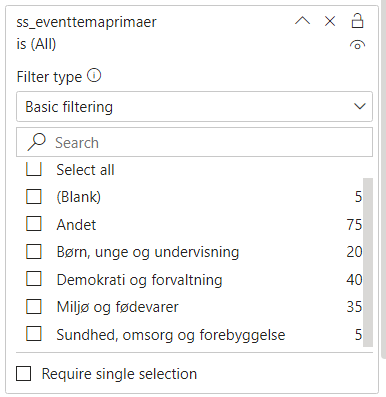 Solved: Create page filter based on values in two columns - Microsoft ...