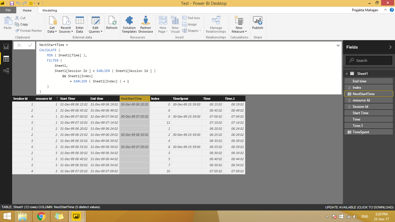 Time Difference Between two resources - Page 2 - Microsoft Fabric Community