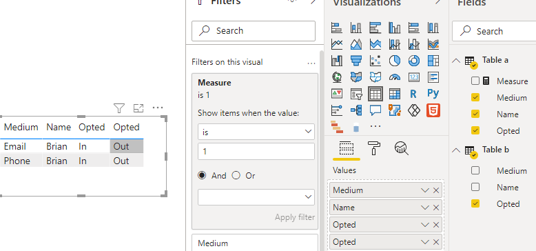 Solved: Compare difference between two tables. - Microsoft Fabric Community