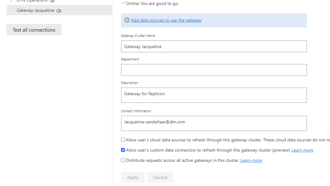 Gateway problem - Microsoft Fabric Community