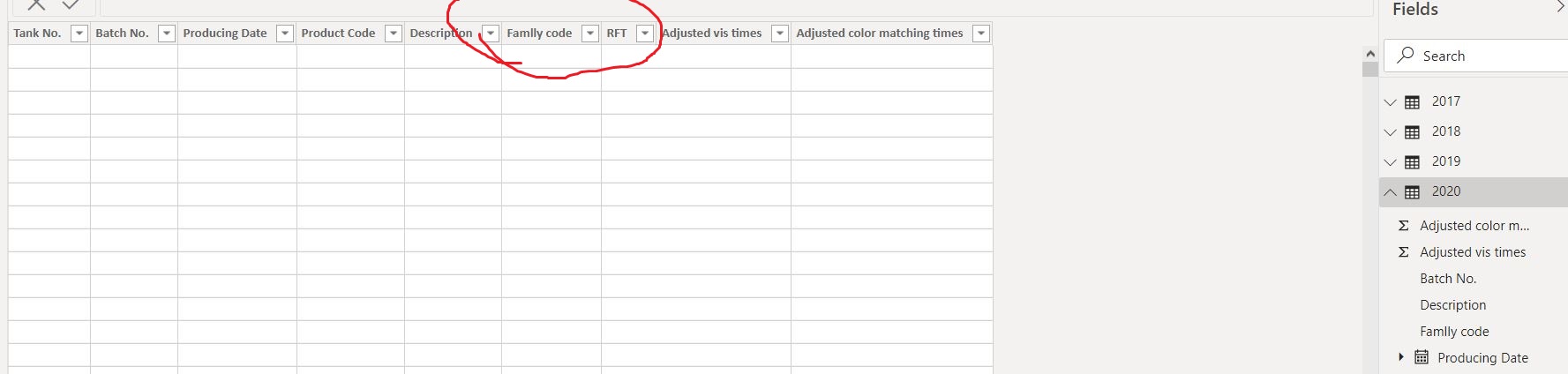 Solved: Column order in data view - Microsoft Fabric Community