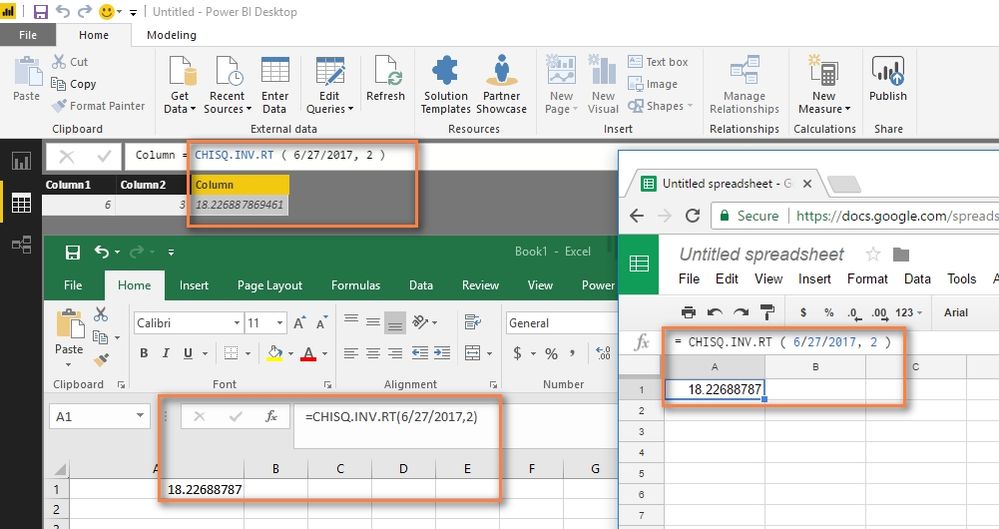 CHISQ.INV.RT results are different between Excel 2010, Google Spreadsheet and Power BI_1.jpg