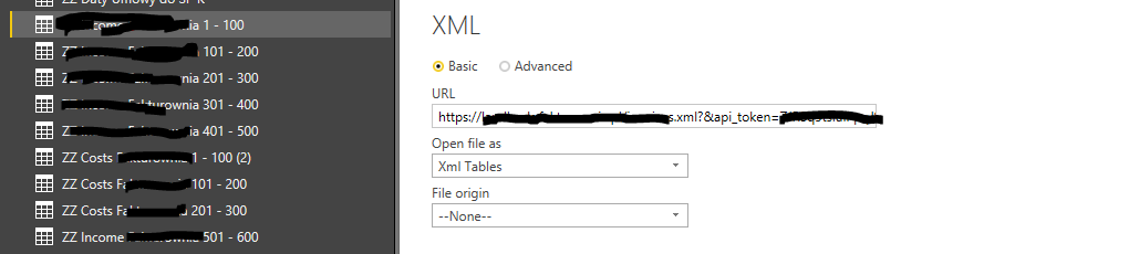 Import multiple xml via Web from cloud based softw... - Microsoft ...
