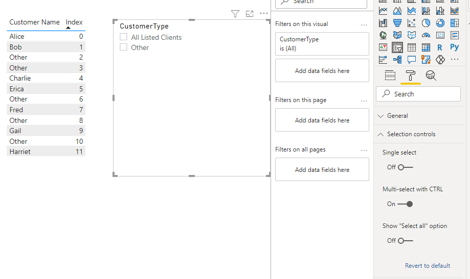 Solved: Filtering out 'Other' with a slicer - Microsoft Fabric Community