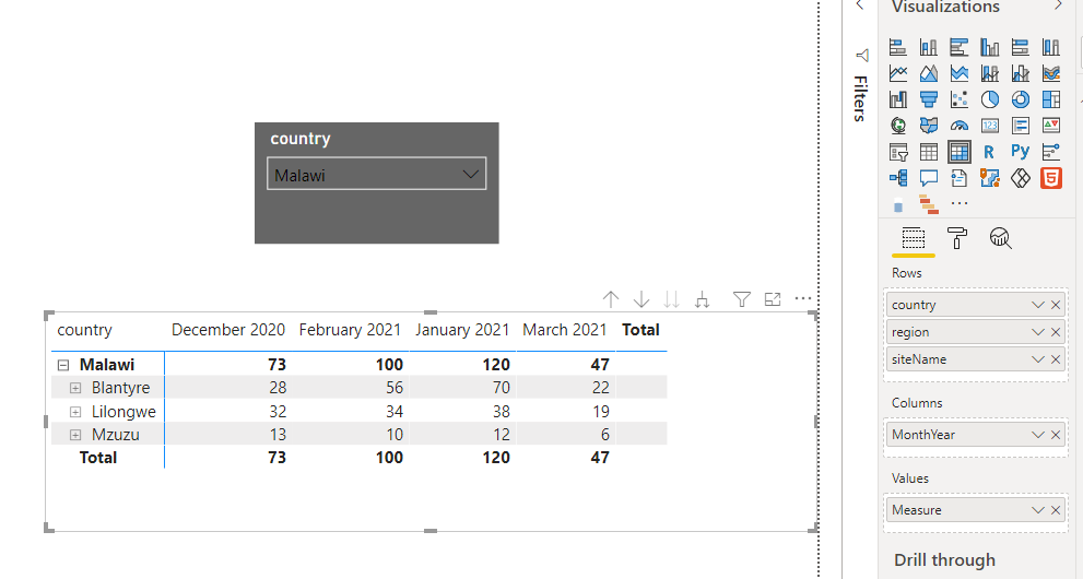 Solved: Add current month dynamically in a table visual - Microsoft ...