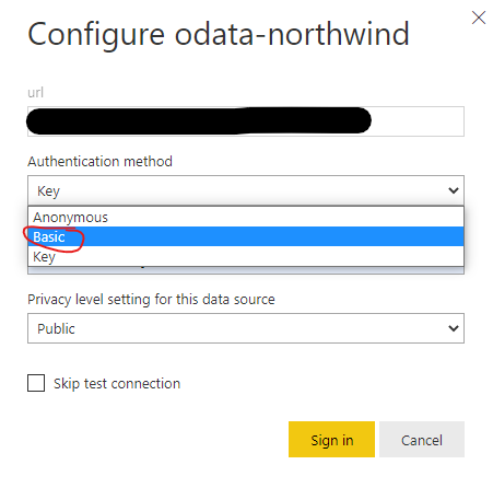 OData refresh error in Power BI Service - Microsoft Fabric Community