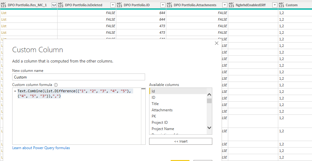 Solved: compare two columns which are in the form of lists - Microsoft ...