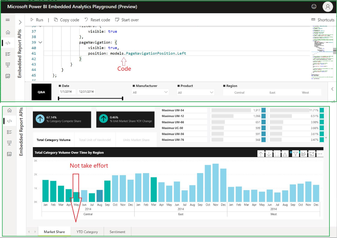 Unale to re-position Page Navigation Pane - Microsoft Fabric Community