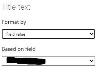 Dynamic Label in Title - Microsoft Fabric Community