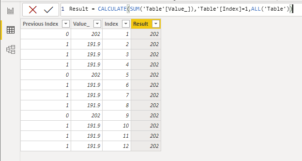 Solved: Repeat First Row from Another column - Microsoft Fabric Community