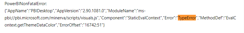 Issue in report render using themes - Microsoft Fabric Community