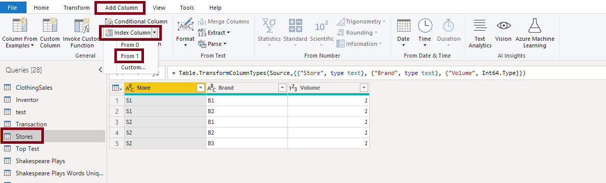 Solved: Sequence Row number 1,2,3 - Microsoft Fabric Community