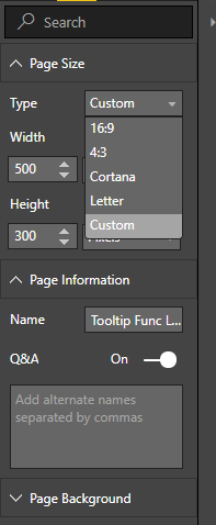 Solved: Tooltip not showing in page information - Microsoft Fabric ...